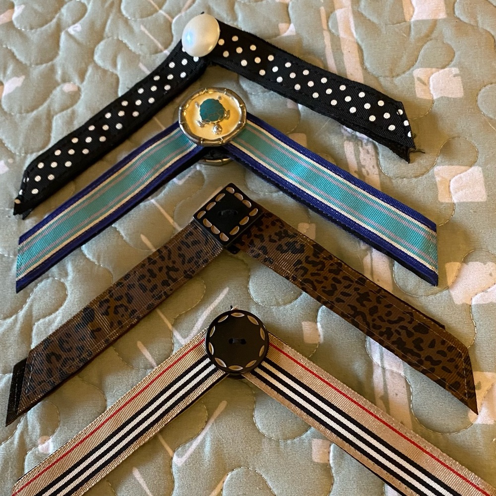 Straps (4) for Lindsay Phillips switch flops.